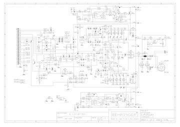 Behringer EP2500 EuroPower schematic circuit diagram